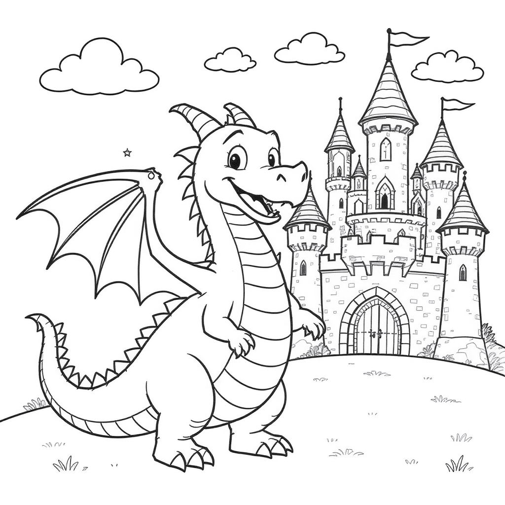 Friendly dragon
